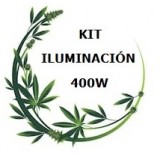 KIT 400W SOLUX COMPACT + REFLECTOR STUCO + PURE LIGHT HPS 400W BLOOM 