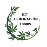 KIT LUMINARIA PLATINUM 1000 W HPS + BOMBILLA GREEN POWER PLUS 1000 W HPS