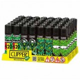 MECHERO CLIPPER CLASSIC LARGE "GIRL WEED" (DISPLAY 48 UDS